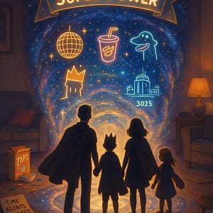 Travel Through Time With Your Kids - Right Now | Time Traveling Super Power